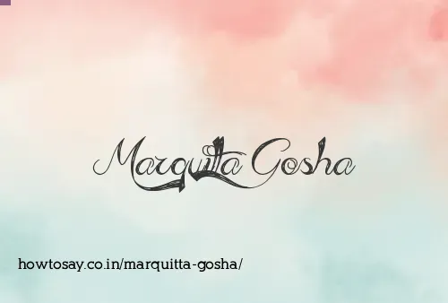 Marquitta Gosha