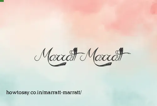 Marratt Marratt