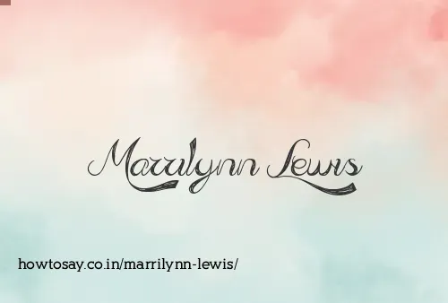 Marrilynn Lewis