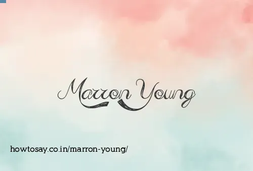 Marron Young