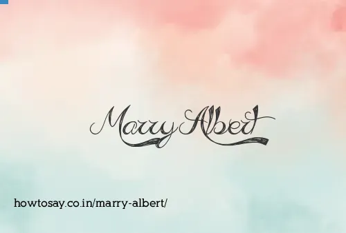 Marry Albert