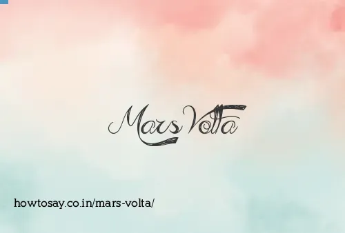 Mars Volta