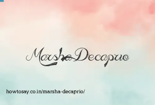Marsha Decaprio