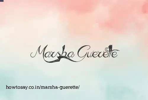 Marsha Guerette