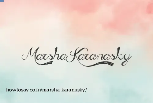 Marsha Karanasky