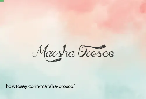 Marsha Orosco