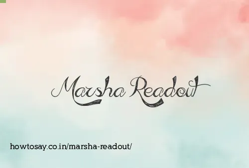 Marsha Readout