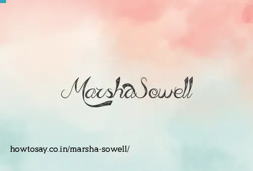 Marsha Sowell