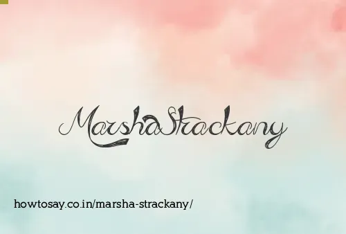 Marsha Strackany