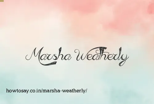 Marsha Weatherly