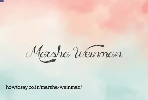 Marsha Weinman