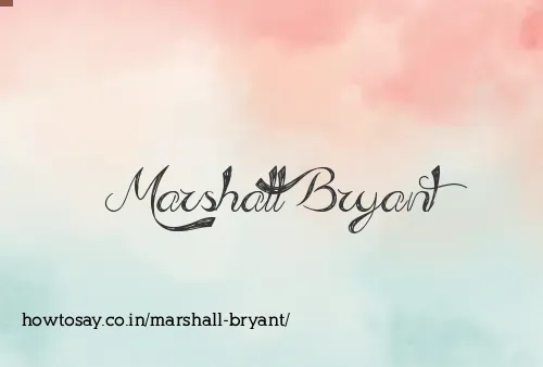 Marshall Bryant
