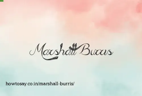 Marshall Burris