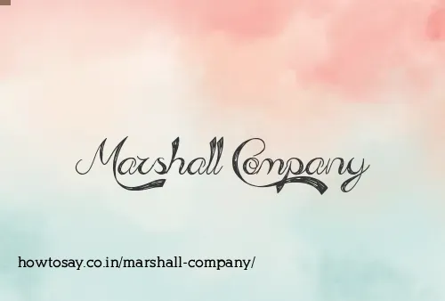 Marshall Company