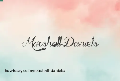 Marshall Daniels