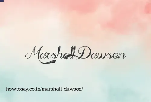 Marshall Dawson