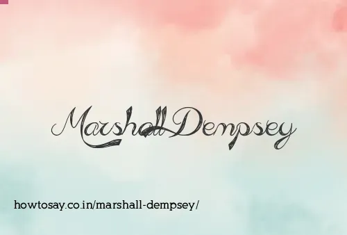Marshall Dempsey