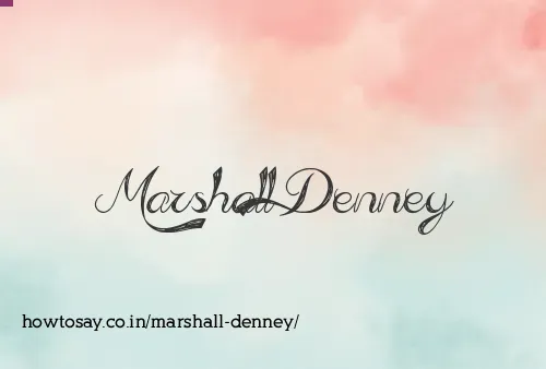 Marshall Denney