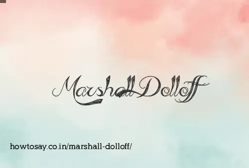 Marshall Dolloff