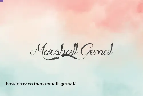 Marshall Gemal
