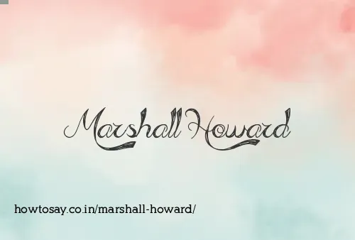 Marshall Howard