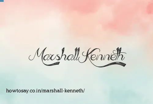 Marshall Kenneth