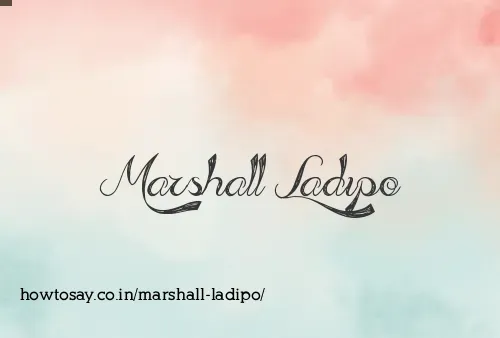 Marshall Ladipo
