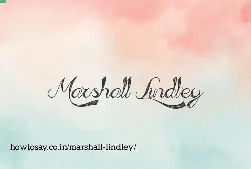 Marshall Lindley