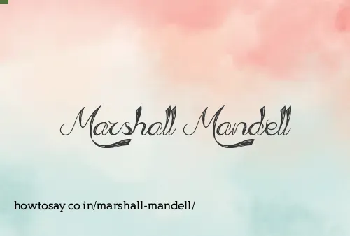 Marshall Mandell