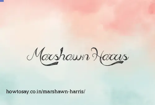 Marshawn Harris