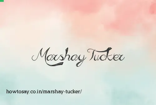 Marshay Tucker