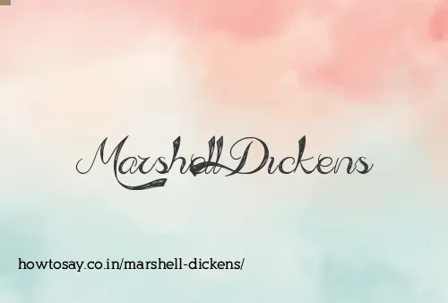 Marshell Dickens