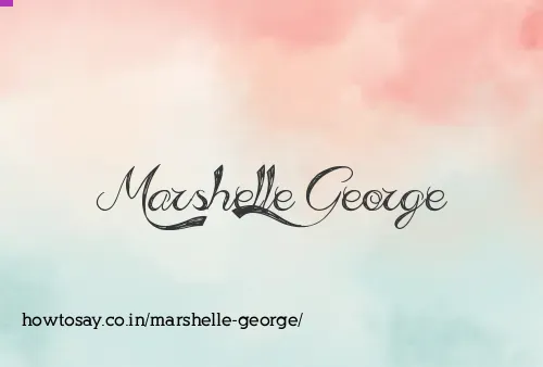 Marshelle George