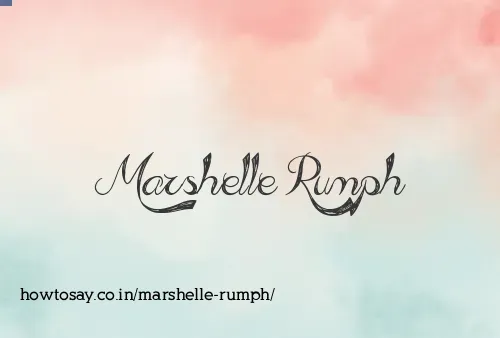 Marshelle Rumph