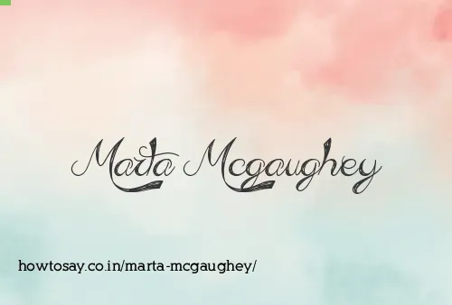 Marta Mcgaughey