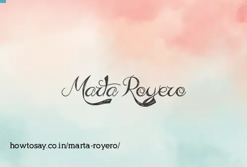 Marta Royero