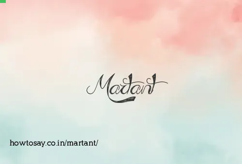 Martant