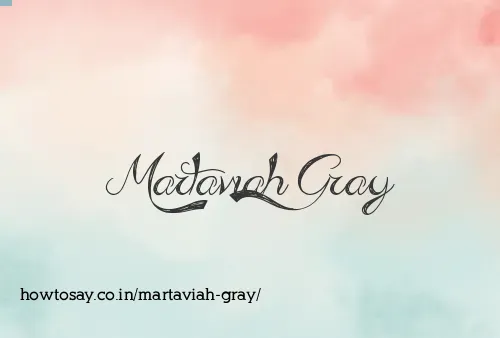 Martaviah Gray