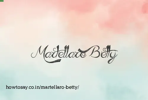 Martellaro Betty
