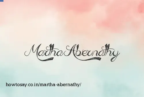 Martha Abernathy