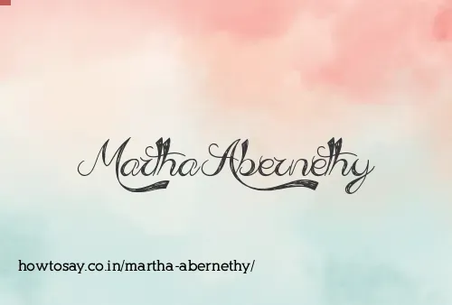 Martha Abernethy