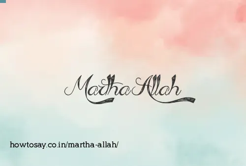 Martha Allah