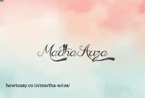 Martha Ariza
