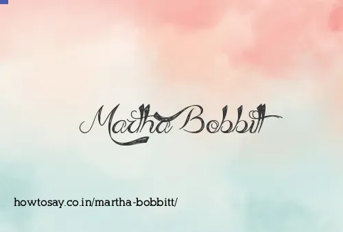 Martha Bobbitt