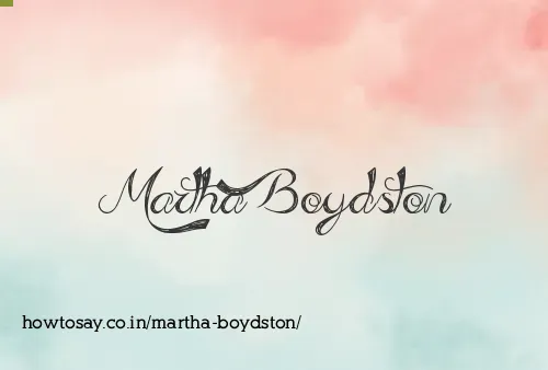 Martha Boydston
