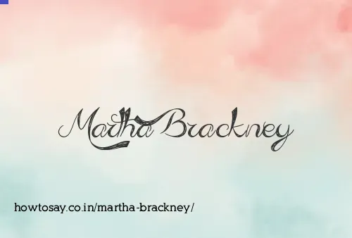 Martha Brackney
