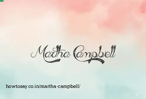Martha Campbell