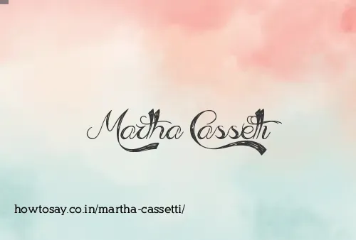 Martha Cassetti