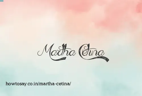 Martha Cetina