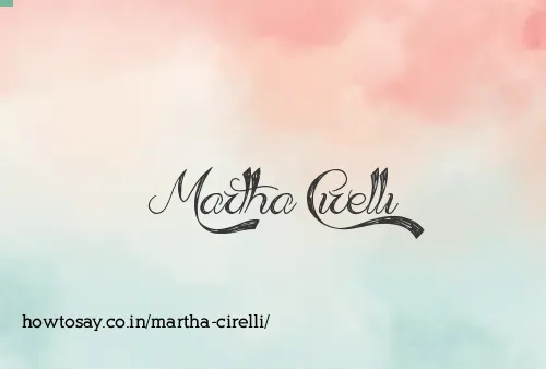 Martha Cirelli